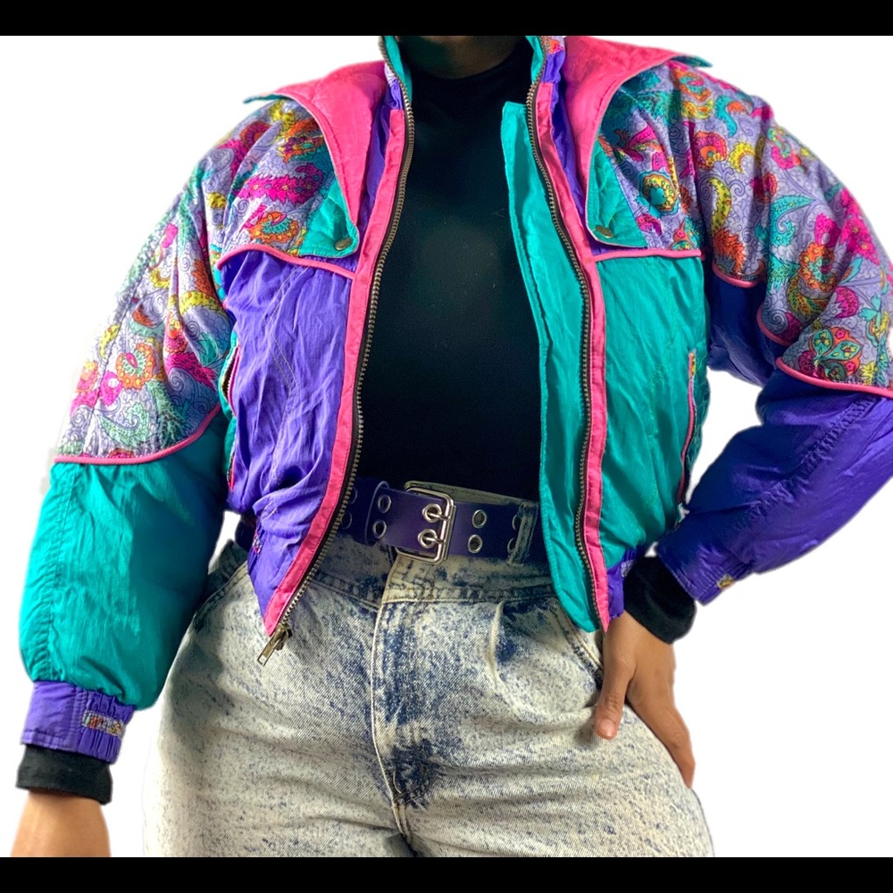 Vintage 80s Crop jacket